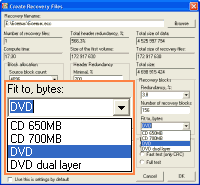   ICE ECC
Fit to, bytes